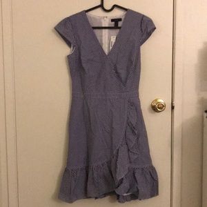 Jcrew gingham mini dress